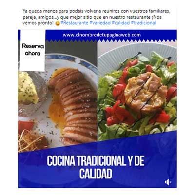 Redes sociales para restaurantes