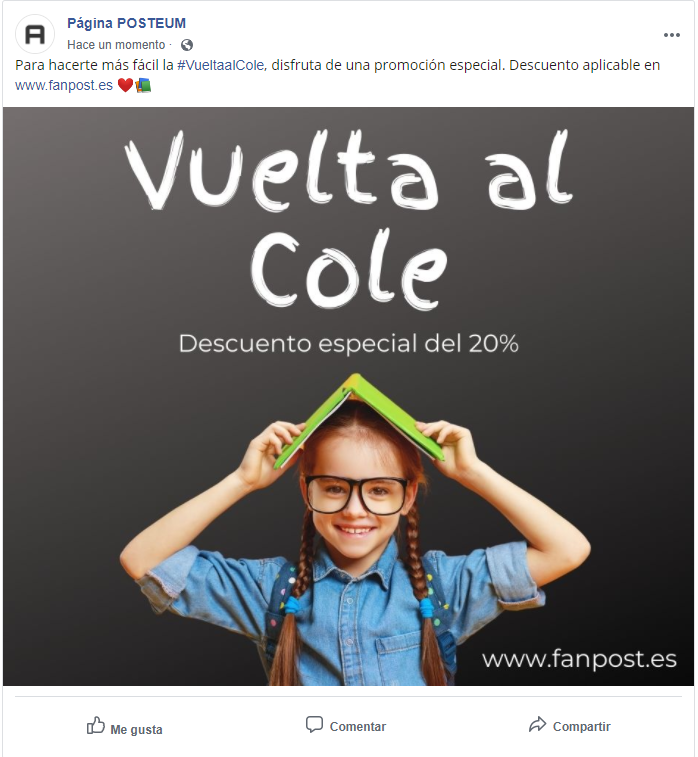 Vuelta al cole en redes sociales