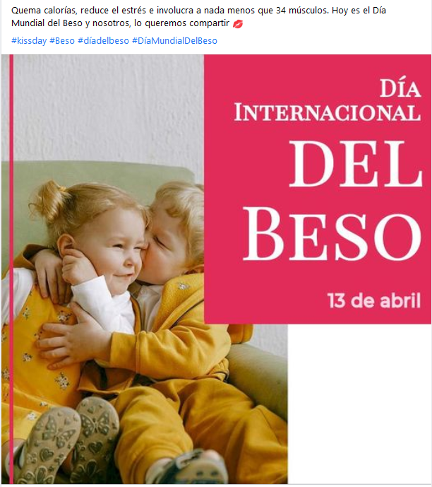 Día Mundial del Beso