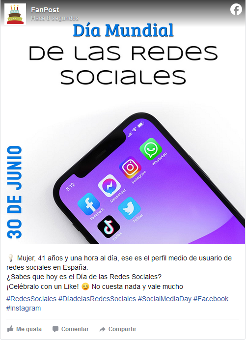 Día de las Redes Sociales - Post POSTEUM