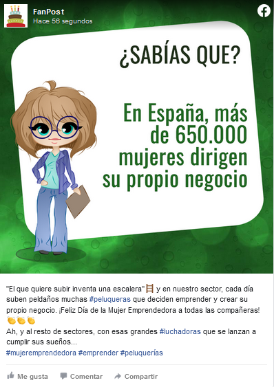 Mujer emprendedora - Peluqueras