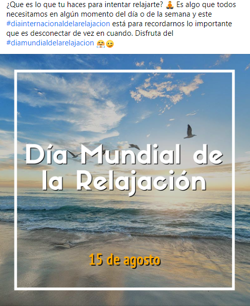 Día Mundial de la Relajación