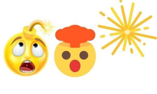 Día del Emoji - emoji explosión