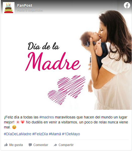 Día de la Madre Facebook - POSTEUM