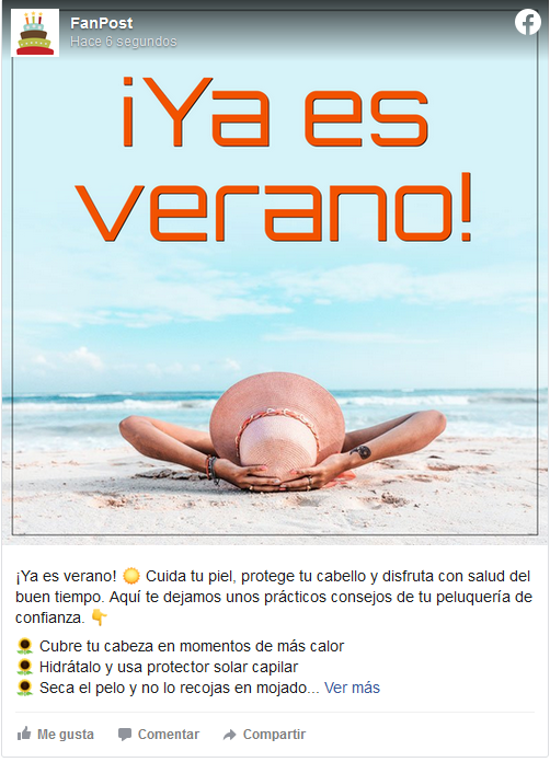 Verano Post POSTEUM para peluquerías