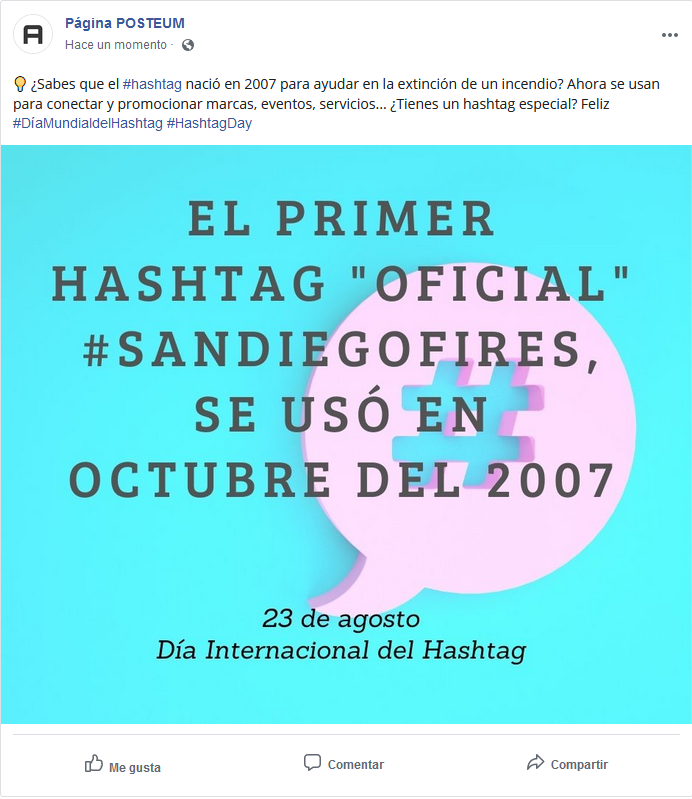 Día Mundial del Hashtag